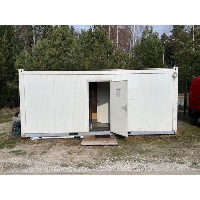 RAKENNUSkontti Containex 2,4x6m