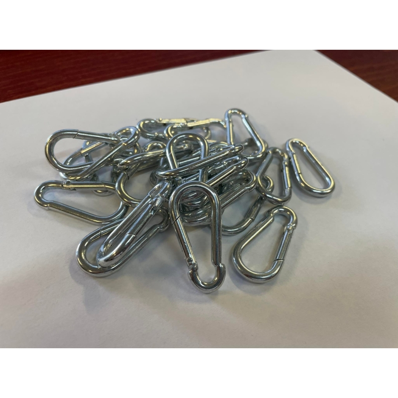 Carabiner 4*40mm (galvanized) 100PCS pack