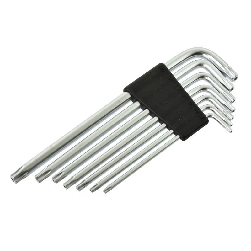 Set of hex key TORX 7 sets of T10-T40