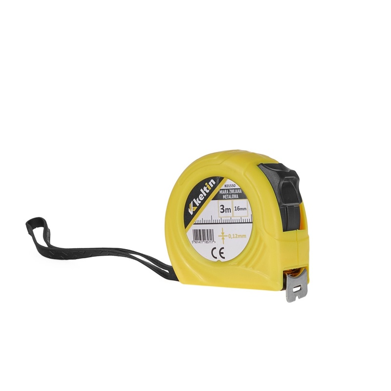 Measuring tape 3m Black / yellow