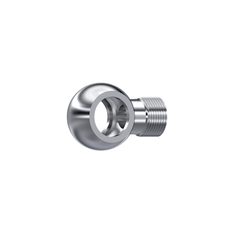 Переходник банджо с резьбой для отверстия 1/2"-1/2" AISI316L
