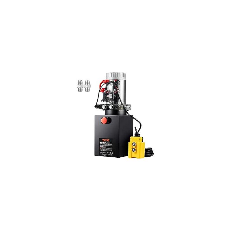 Mini powerpack for single acting cylinder, 12VDC, 2,1cc, 8L Tank, 160bar