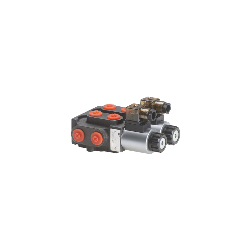 Electric Valve/Changeover Switch 3/8" 24V 2 sections