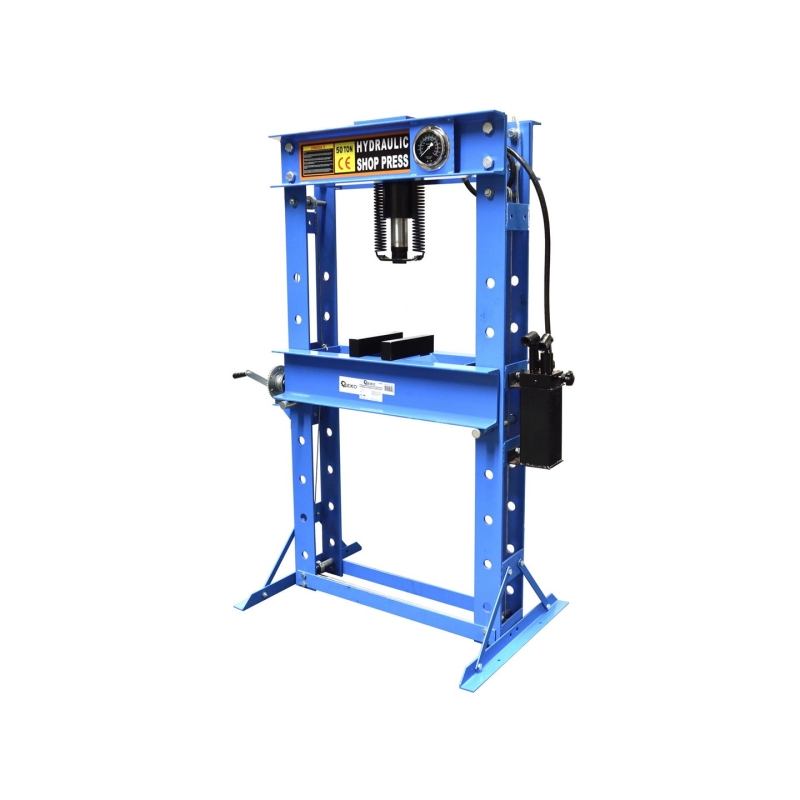 Hüdropress manomeetriga 50T