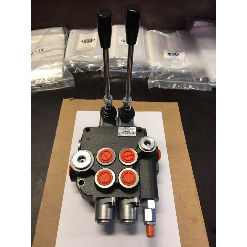 Valve 2 sects. P80 1/2" inputs, standard (Bulgaaria)