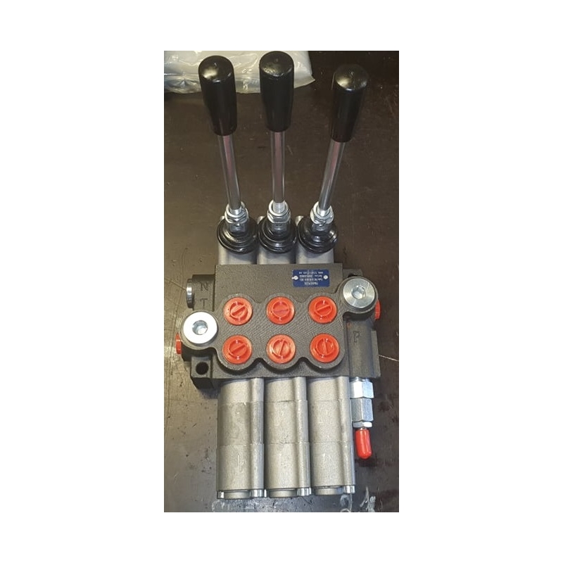 Valve  3 sects. P40 3/8" inputs, floating positions (Bulgaaria)