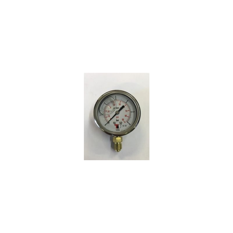 Pressure gauge (with glycerin) 160bar