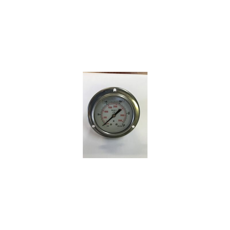 Pressure gauge (with glycerin) with flange 10bar