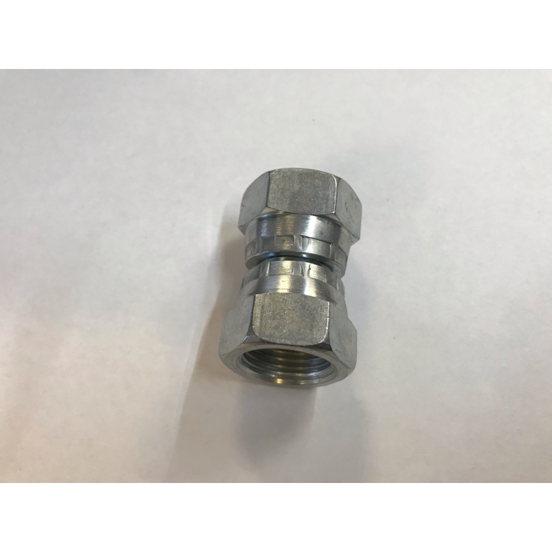 Adapter- straight with nut (inch-inch) 1/2"SK - 1/2"SK