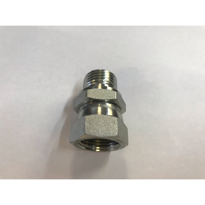 Adapter- straight with nut (inch-inch)  1/2"SK - 1/2"VK
