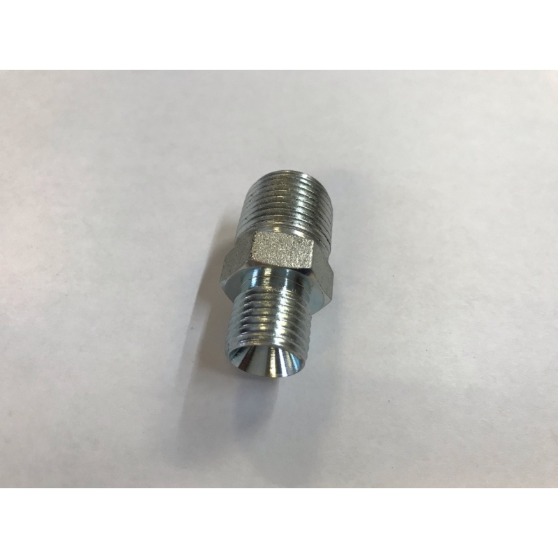 адаптер (дюйм за дюймом) 1/4" внешняя резьба- 3/8" с внешним конусом