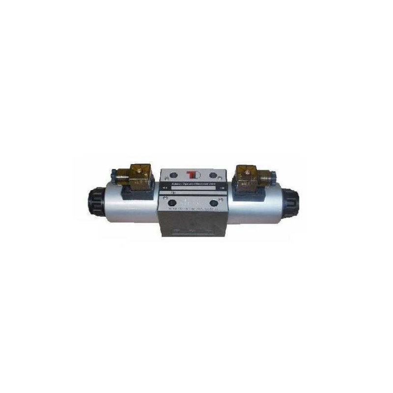 Electric valve NG6 CETOP3 12 V switchable, 0-position P and T seperated.