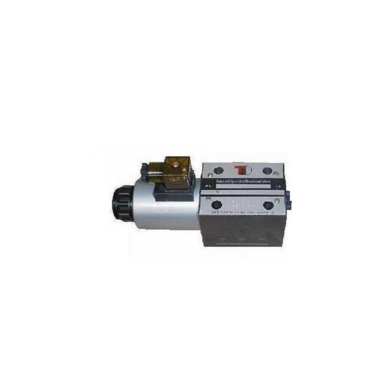 Electric valve NG6 CETOP3 12 V switchable, 0-position P and T seperated.