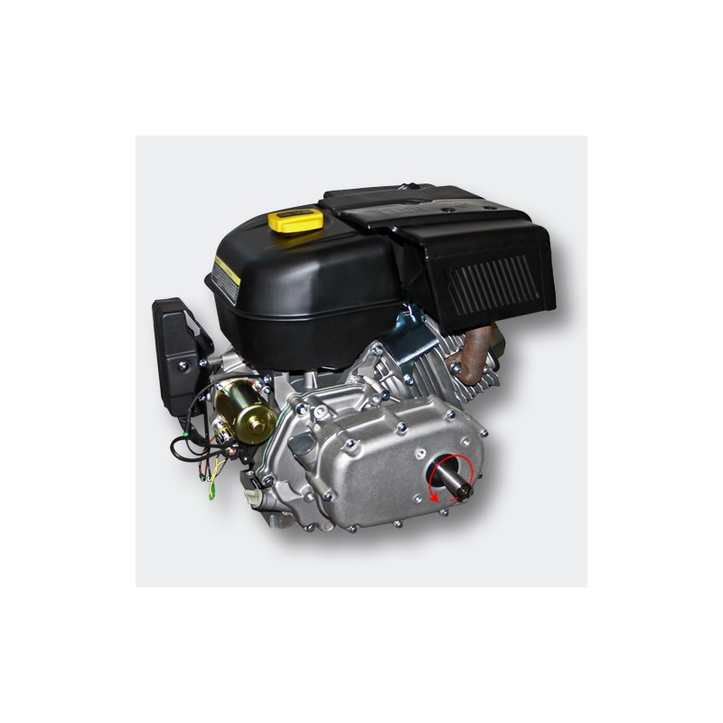 Petrol engine 9,5 kW (13Hp) with gearbox 2:1, e-start