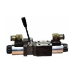 NG6 Solenoid valve with lever - Spool Nº6 24VDC