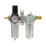 Compressed air regulator with quick connections 1/2 "