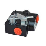 Compensated Flow Control Valve 3 Ways - Molten Body With Pressure Relief Valve 1/2"