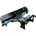 Sprung front plow for skid steer loader LTR 1500/1800 Hydraulic