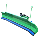 Front plow for skid steer loader LTR 1800 PRO hydraulic