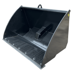 High-tip high-capacity bucket for forklifts (1.5 m³)