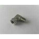 Adapter 90°angle with nut 3/8" inner-outer (BSPT thread - cone)
