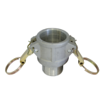 CAMLOCK Alumiinium BSPT DN12 1/2" tüüp B