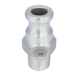 CAMLOCK Alumiinium DN40 1" 1/2 BSPT tüüp F