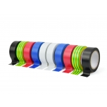 Set of insulating tapes 19mm x 0.13mm x 5m - 10 pcs. (5 colors)