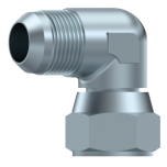 Переходник/угол с гайкой 7/16" 20h UNF (S67506) внутренняя резьба - наружная резьба