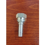 Pressed fitting 1/4" straight