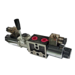 Series Solenoid Valve with lever Spool No. 1 NG6 12VDC YEAT