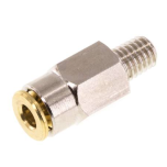 Pushlock connector M10x1 cone vk - 4mm (straight)