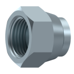 Крышка с внутренней резьбой 1/4 дюйма, с гайкой