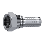 Прессованный конец DN5/8" - 5/8"BSP, прямая внутренняя резьба 60° AISI316L