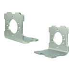 Fixing plate for hydraulic motors BMR and SMS 90°