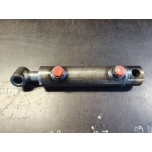 Hydraulic cylinder with double stroke 25 / 40-400 with double-ended ends 20mm front, rear