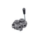 Hydraulic ballvalve (pair tees) 3/8"