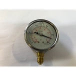 Pressure gauge / vacuum meter (with glycerin) -1 / 0 Bar 