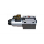 Electric valve NG6 CETOP3 12 V switchable, 0-position P and T seperated.