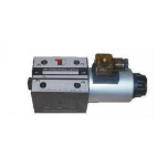 Electric valve NG6 CETOP3 12 V switchable, 0-position P and T seperated.