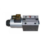 Electric valve NG6 CETOP3 12 V switchable, 0-position P and T seperated.