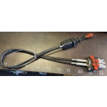 Jagaja 2 sekts. P80 1/2" sisendid, ujuvad asendid TROSSIDEGA 2000mm + joystick
